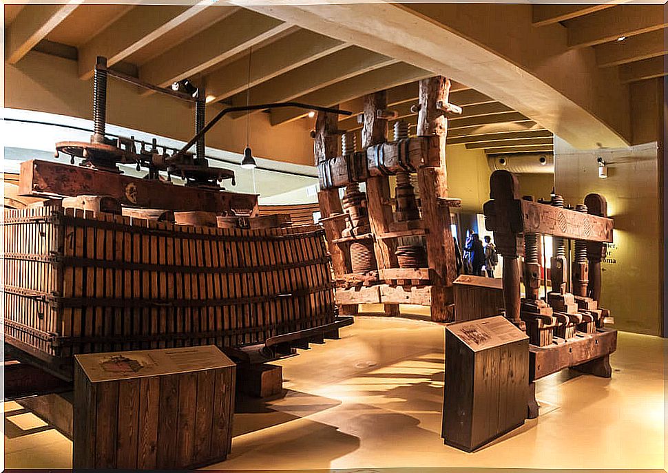 Interior of the Museum of Wine Culture