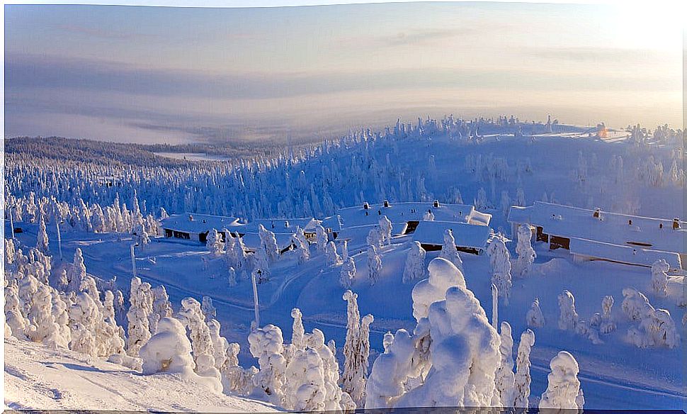 Swedish Lapland landscape